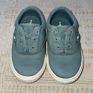 Next Baby Toddler Infant Sneakers in Teal and White